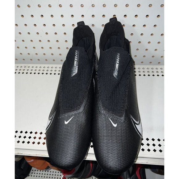 Nike Vapor Edge Elite 360 Mens Football Cleats Size 14.5 Black White CV6282-009 main image 8